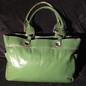 Nine West Green Tote Bag